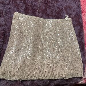 Sparkling Sequin Skirt